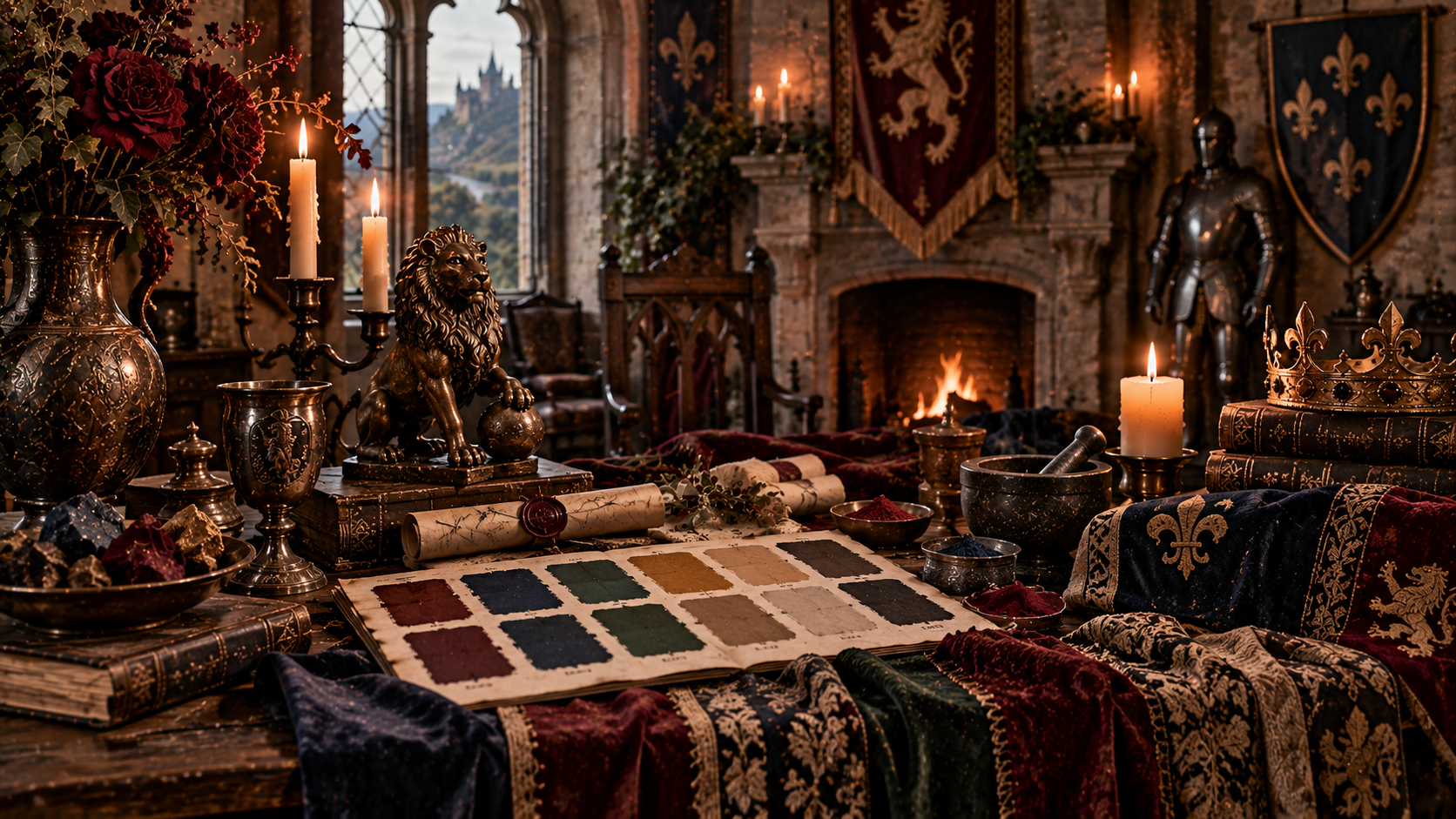 The Medieval Colour Palette: 15 Castle-Inspired Colour Schemes