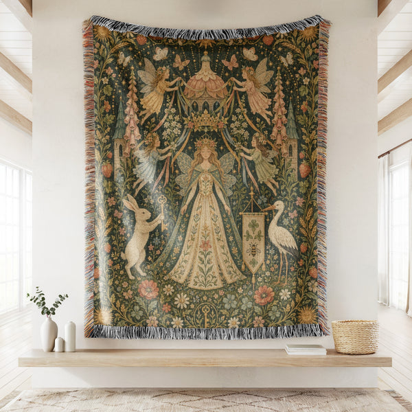 Fairy Queen of the Meadow Blanket
