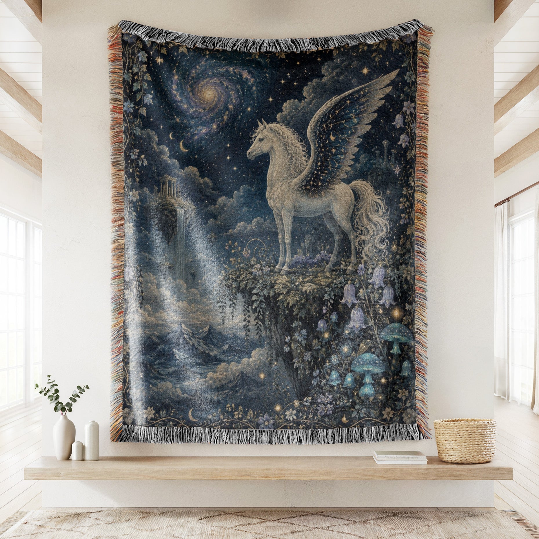 Galaxy Pegasus Blanket Secondary image