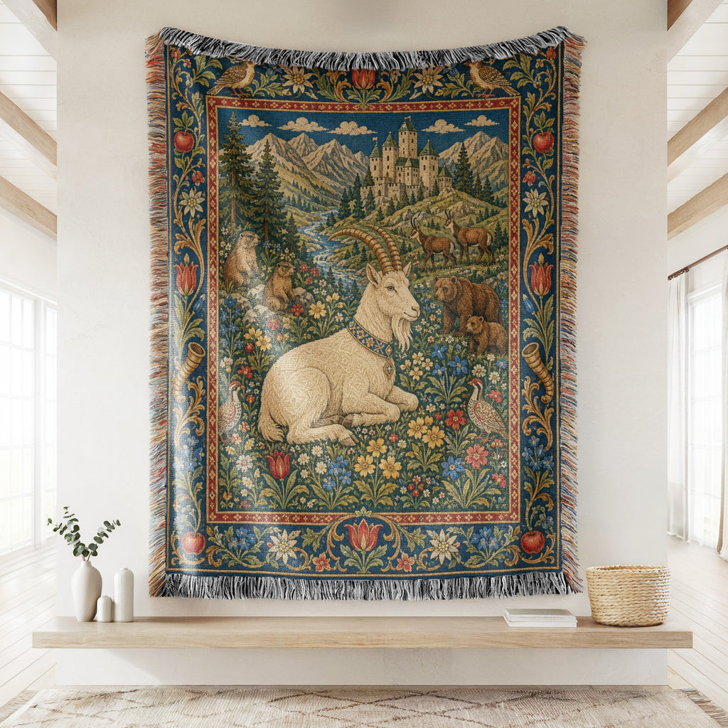 The White Ibex of the Mountain Vale Blanket