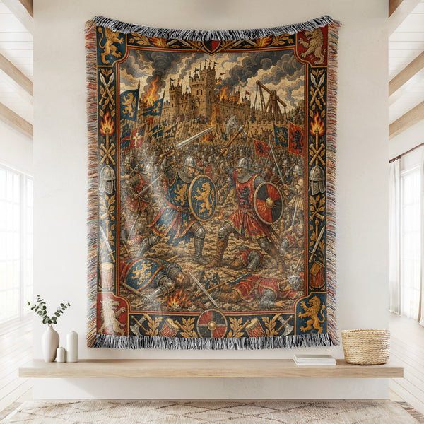The Siege of the Lion Keep Blanket