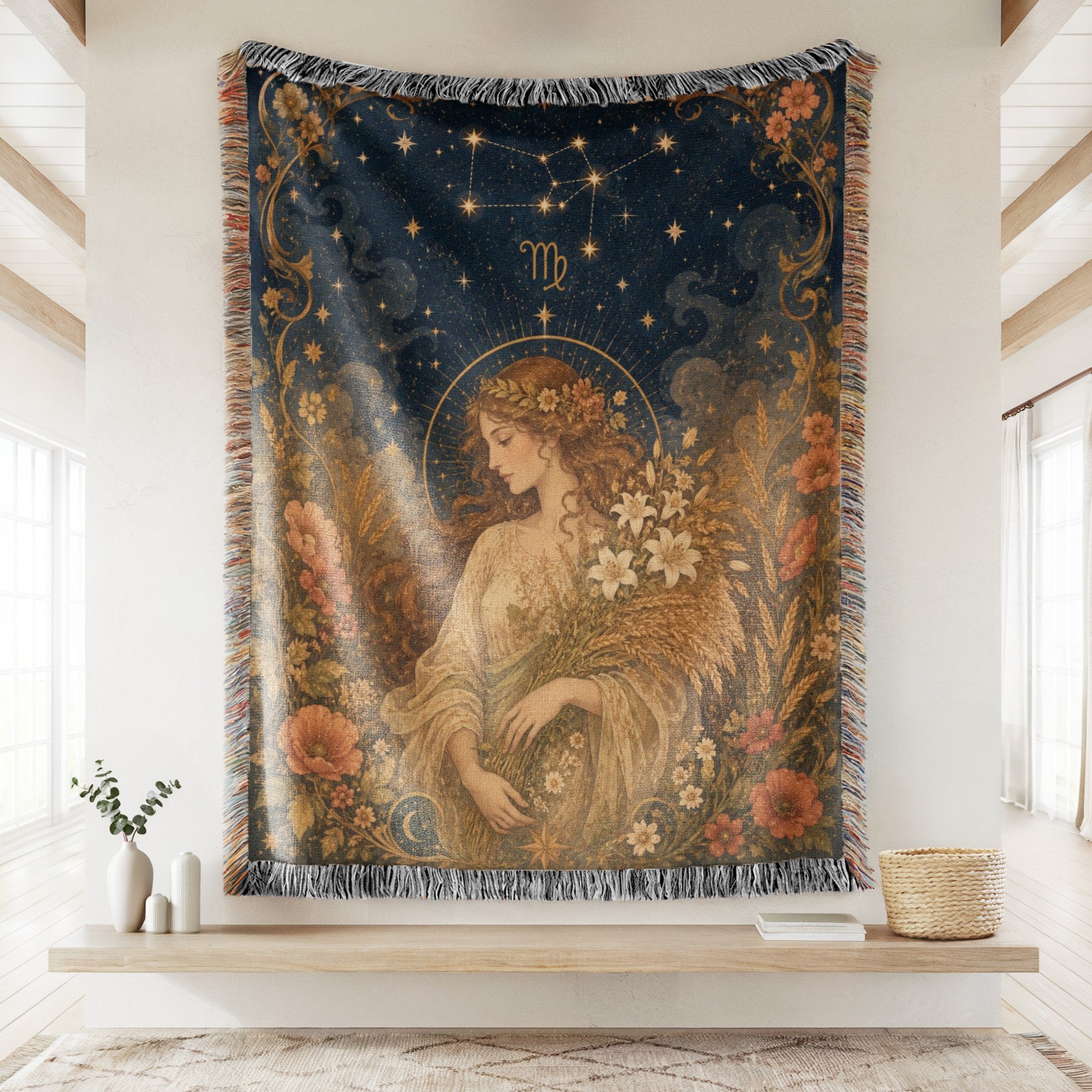 Virgo Harvest Maiden Blanket Secondary image