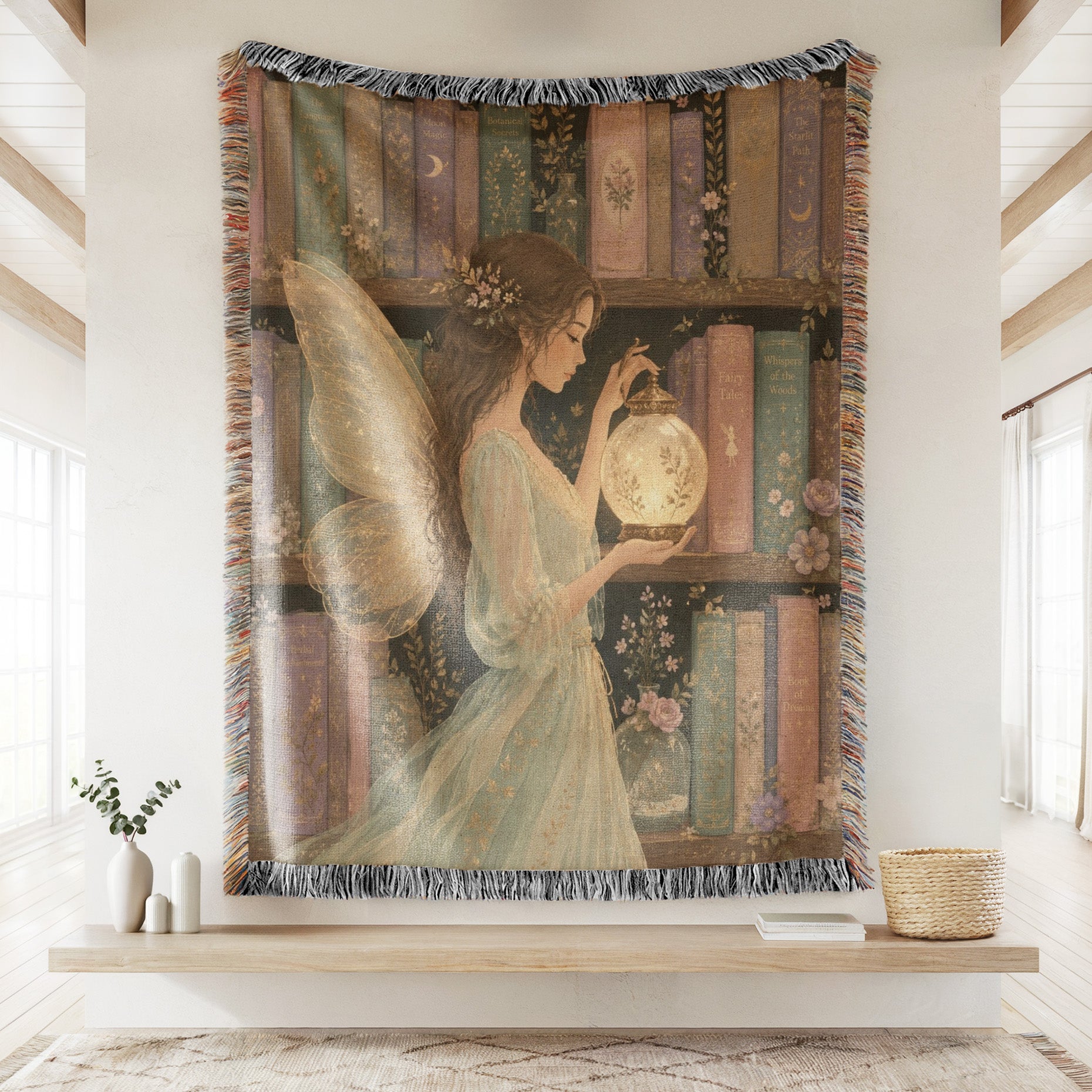 The Fairy's Lantern Library Blanket Secondary image
