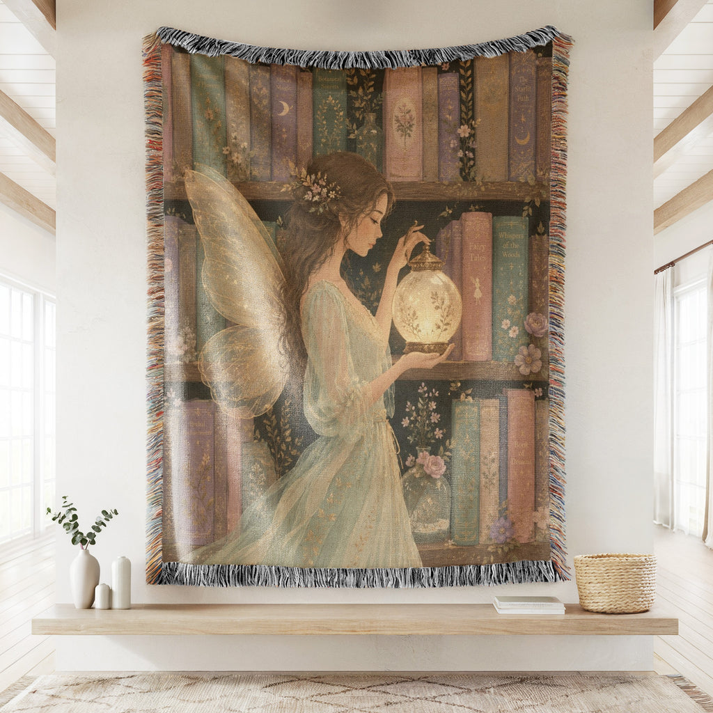 The Fairy's Lantern Library Blanket
