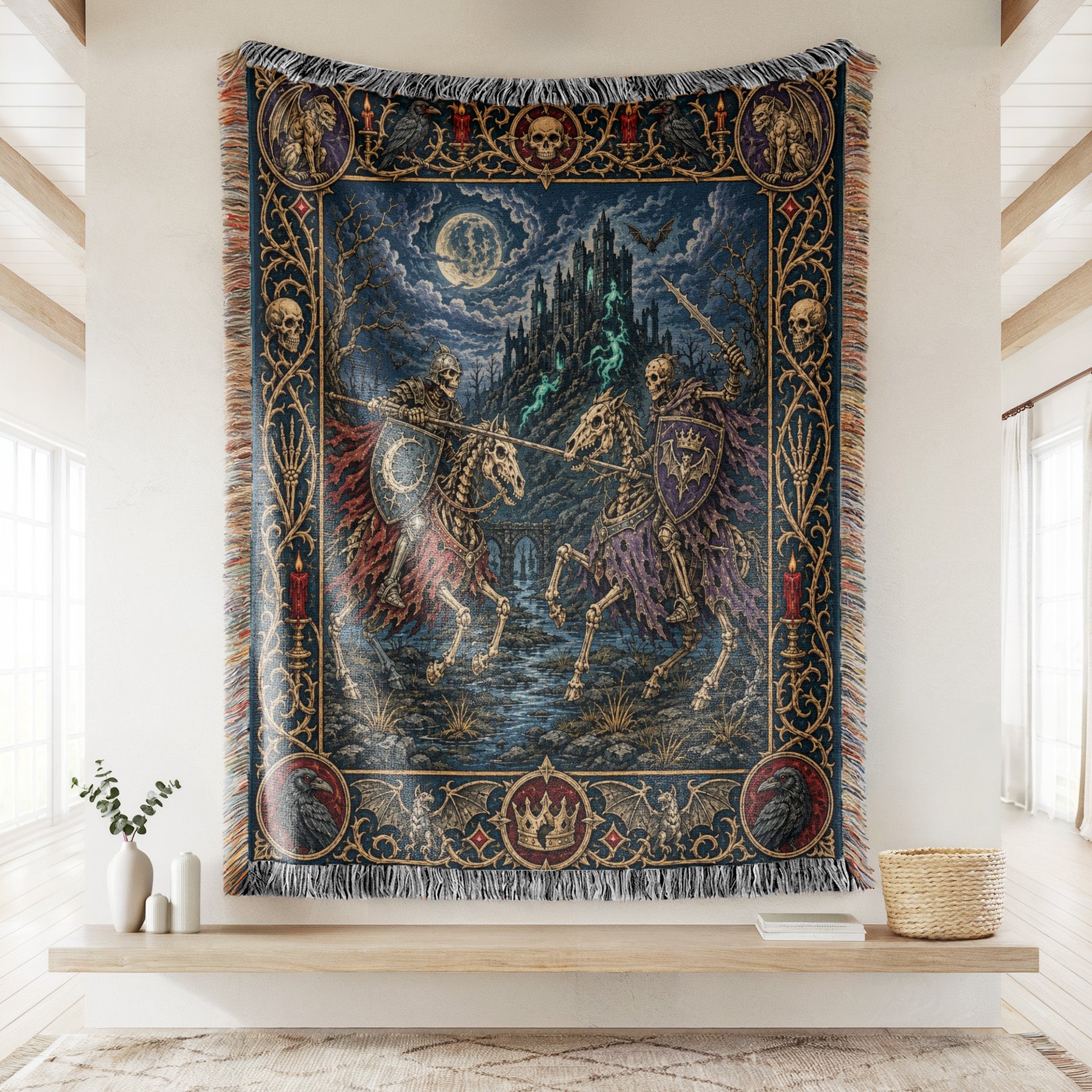 The Riders of the Haunted Keep Blanket Secondary image