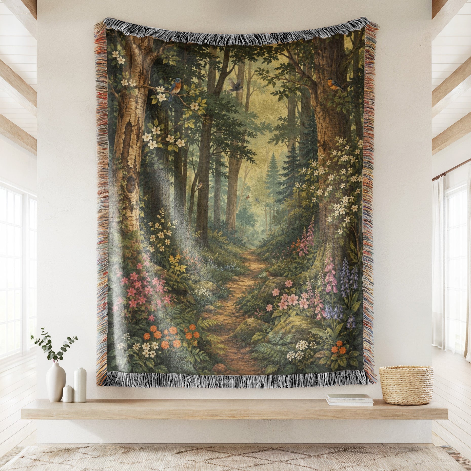 Songbirds of the Vale Blanket Secondary image