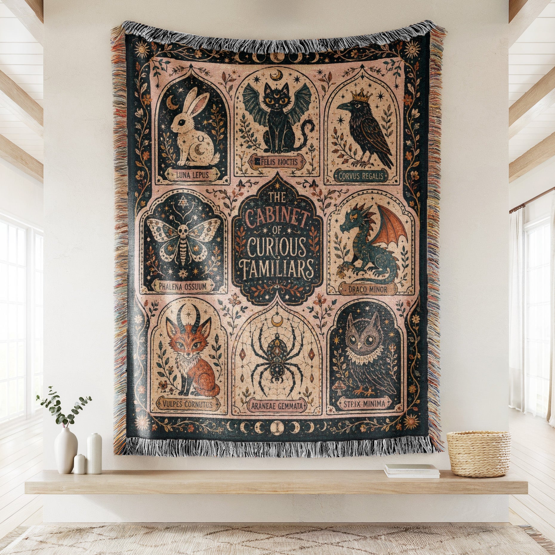 Cabinet of Curious Familiars Blanket Secondary image