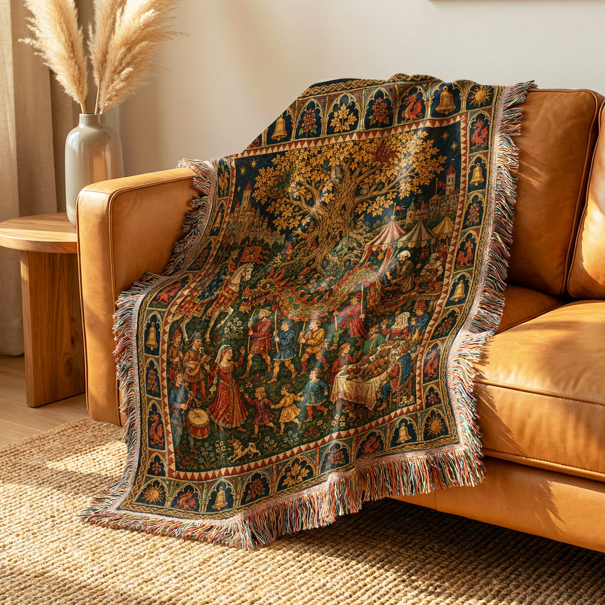 The Dragon Festival of the Vale Blanket