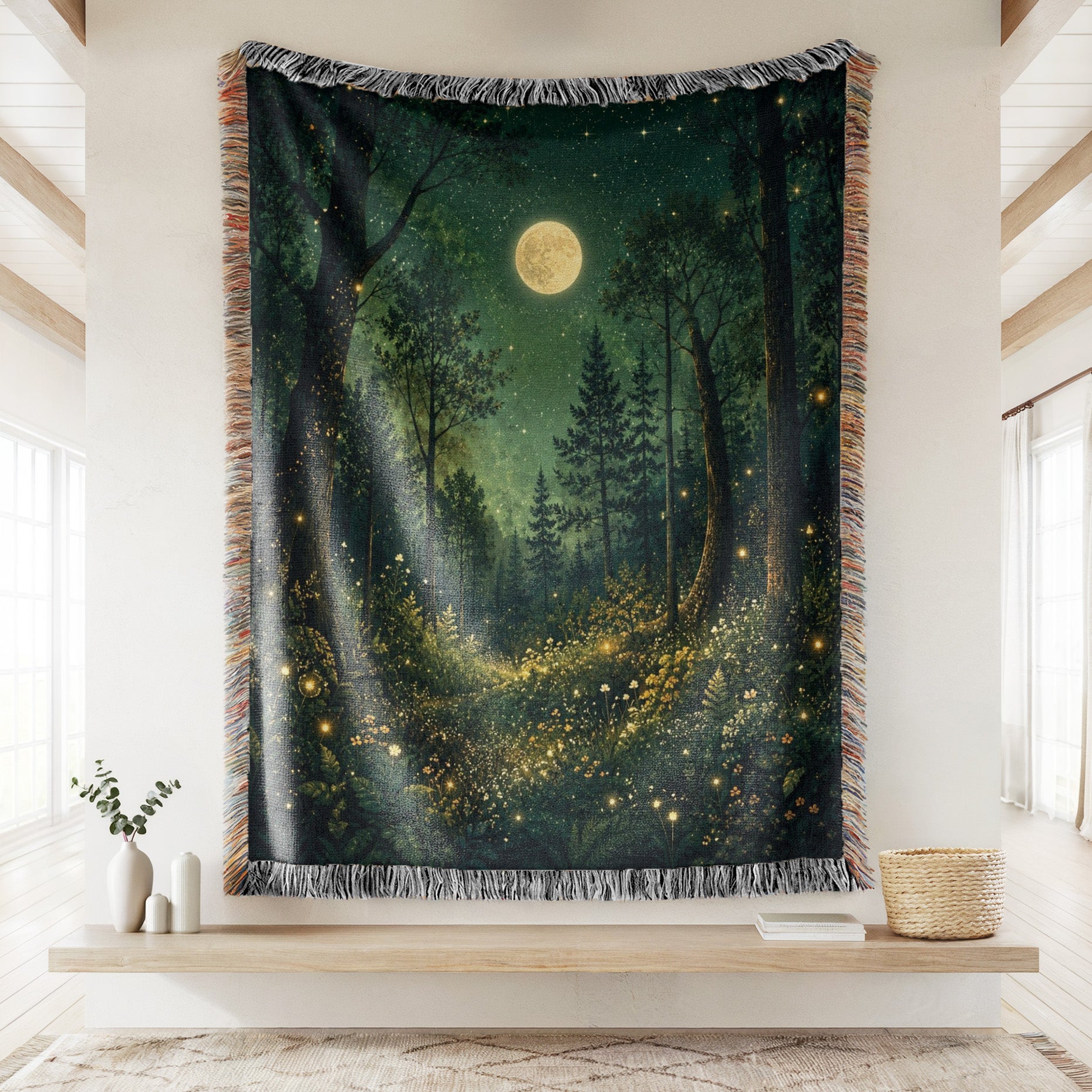 Firefly Moon Grove Blanket Secondary image