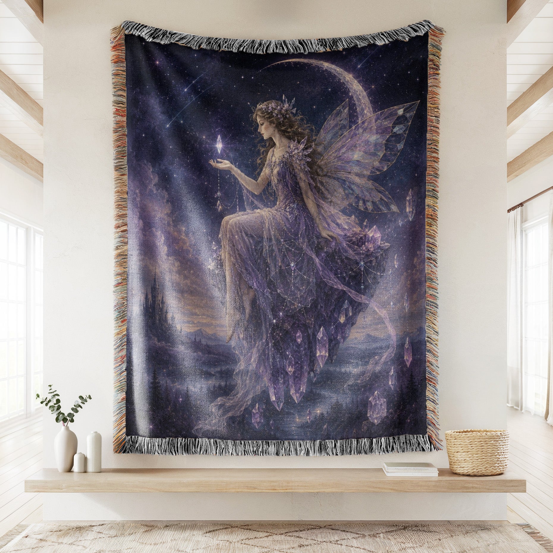 Crystal Moon Fairy Blanket Secondary image