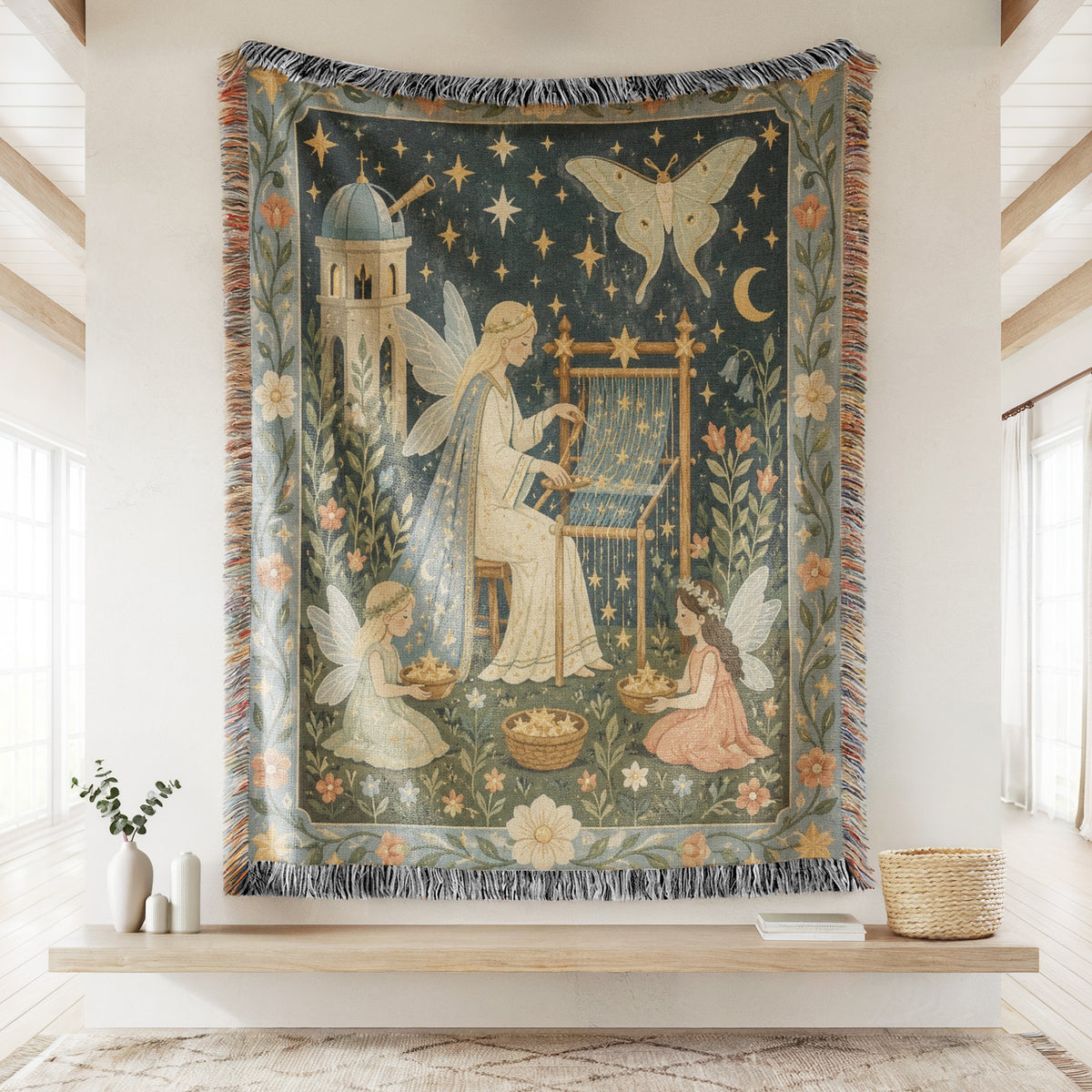 Starlight Harp Fairy Blanket