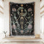 Pisces Celestial Skeleton Blanket