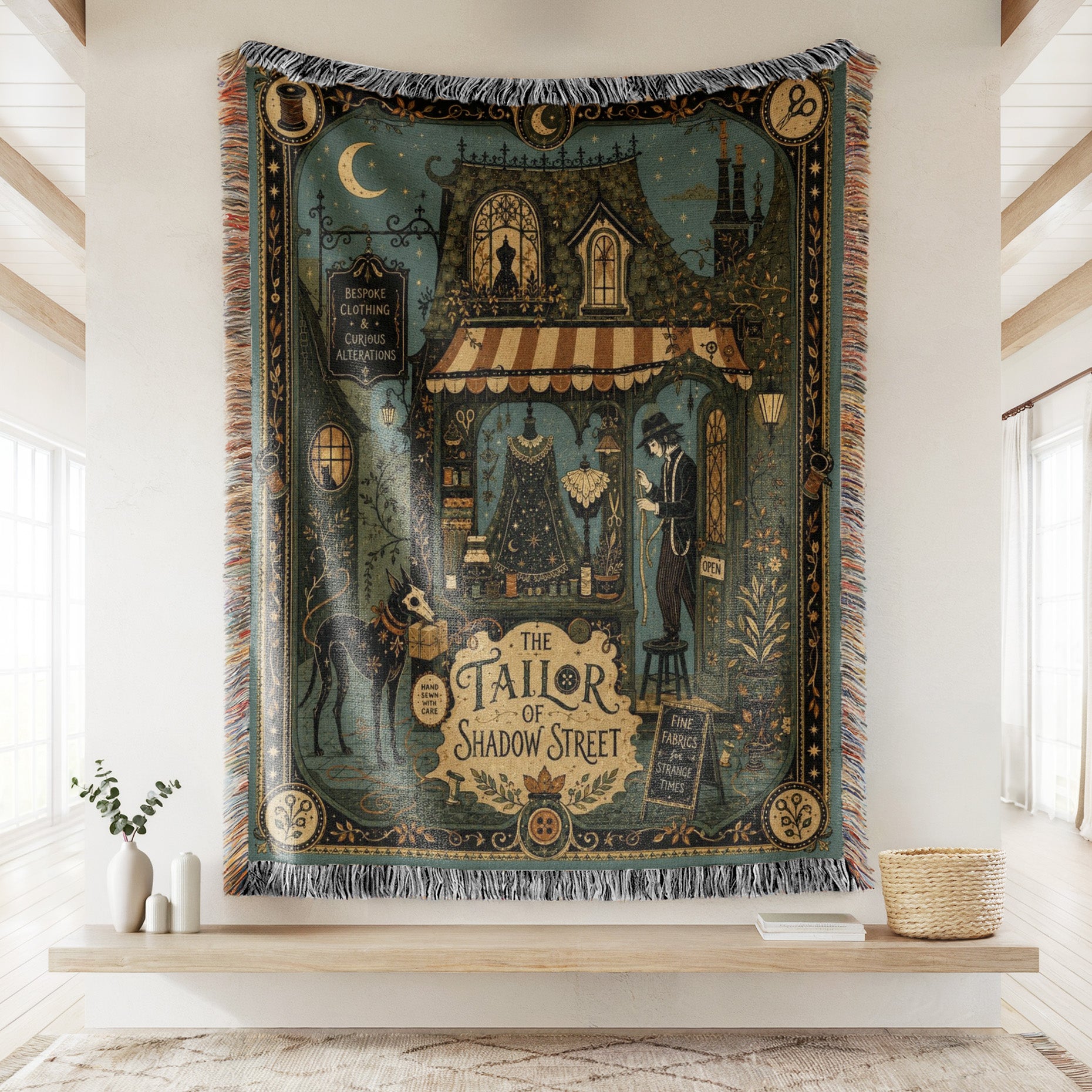 The Tailor of Shadow Street Blanket Secondary image