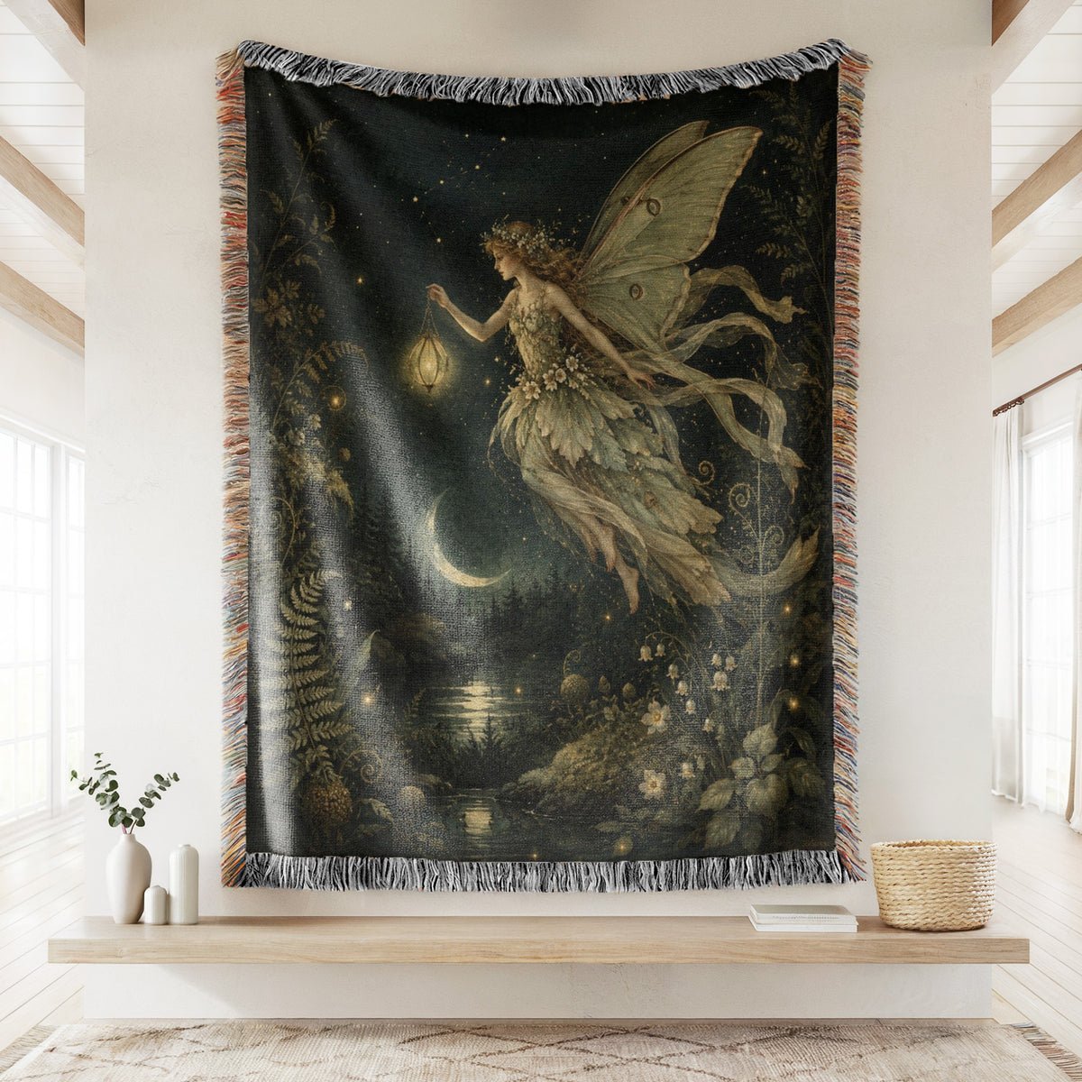 Lantern Fairy of the Vale Blanket