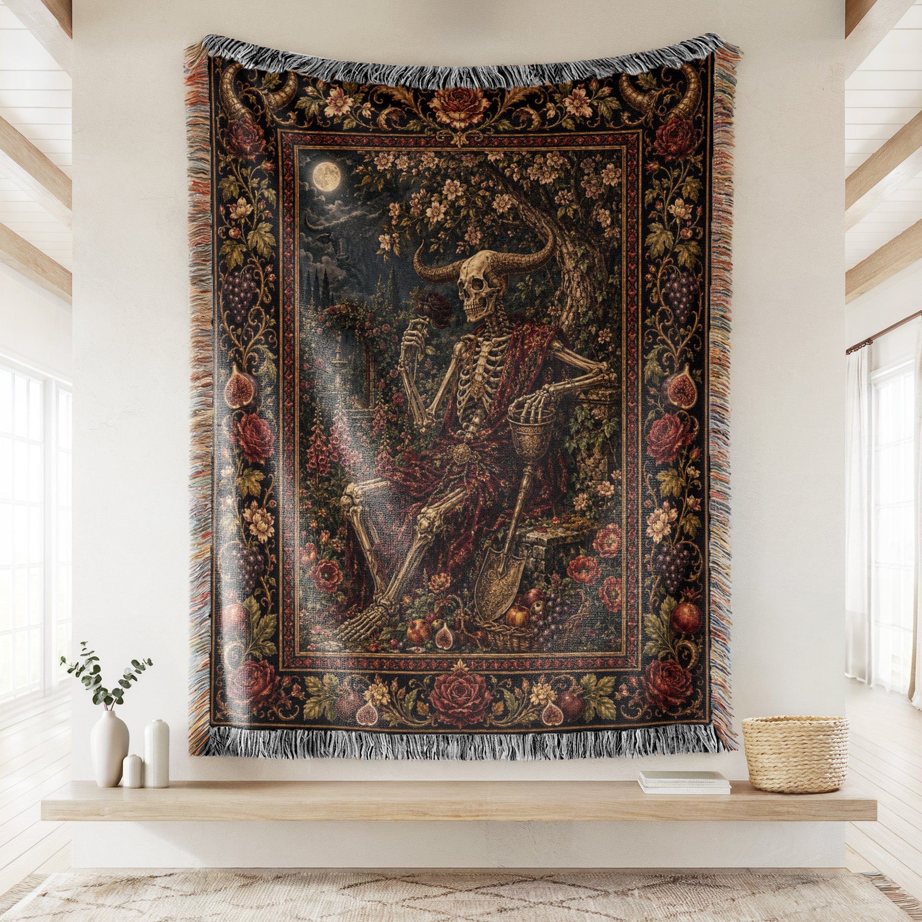 Taurus Moon Garden Keeper Blanket Secondary image