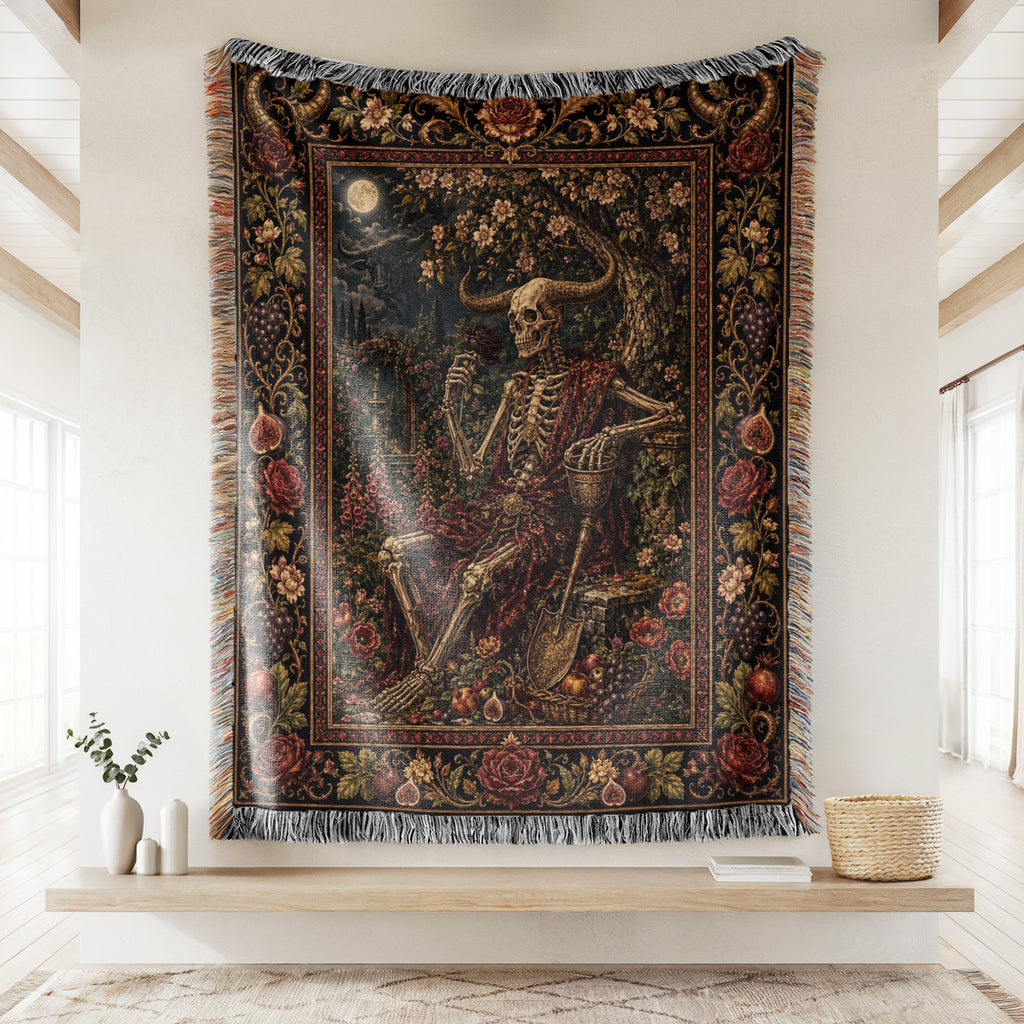 Taurus Moon Garden Keeper Blanket