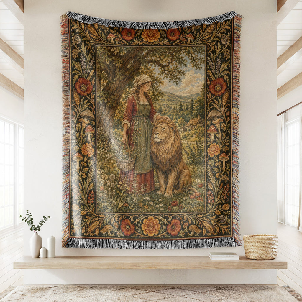 The Lionkeeper’s Meadow Blanket