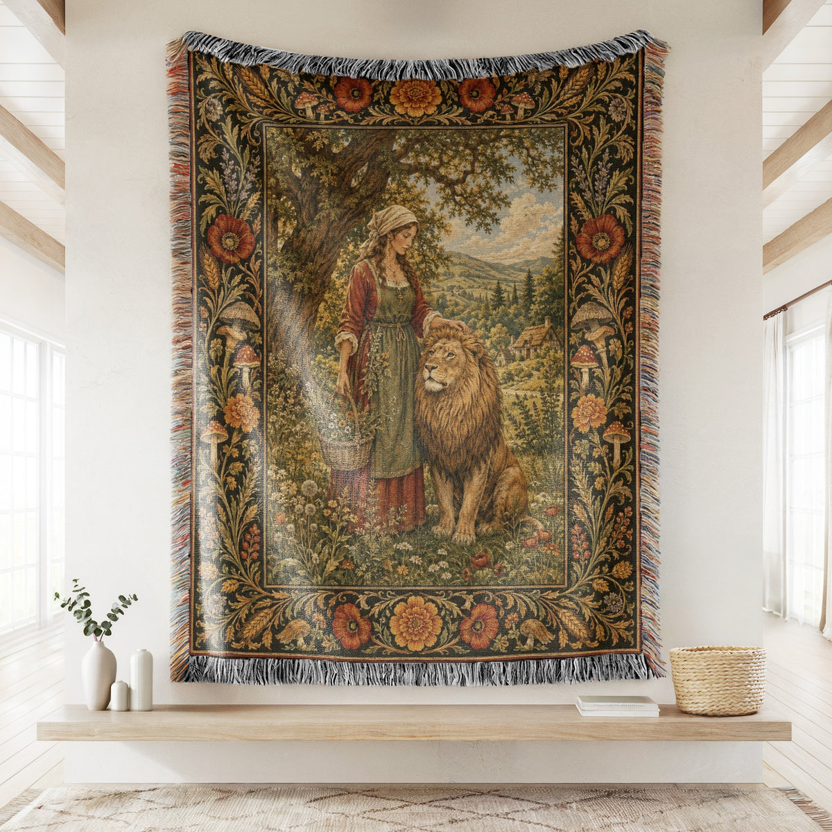 The Lionkeeper’s Meadow Blanket