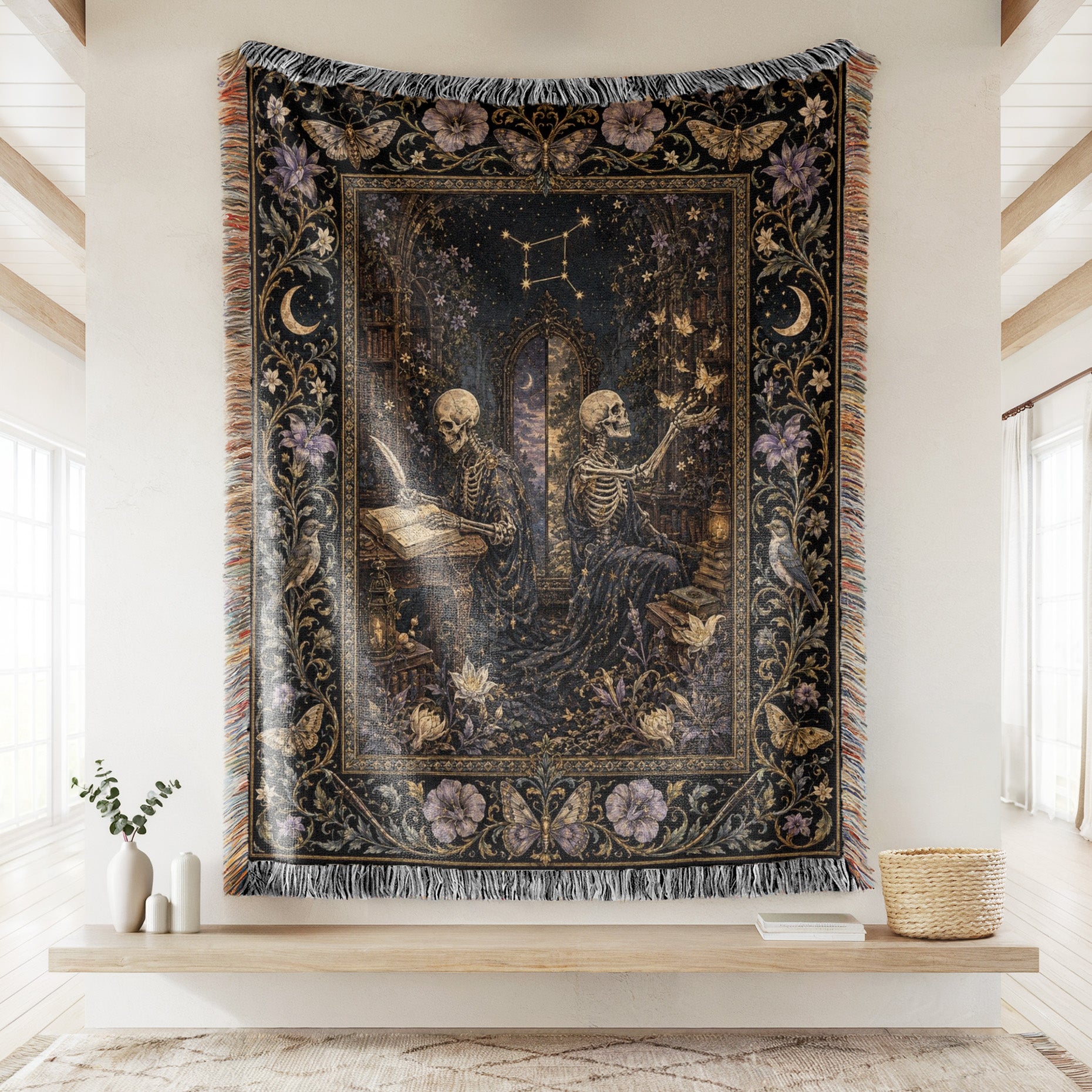 Gemini Midnight Scholars Blanket Secondary image