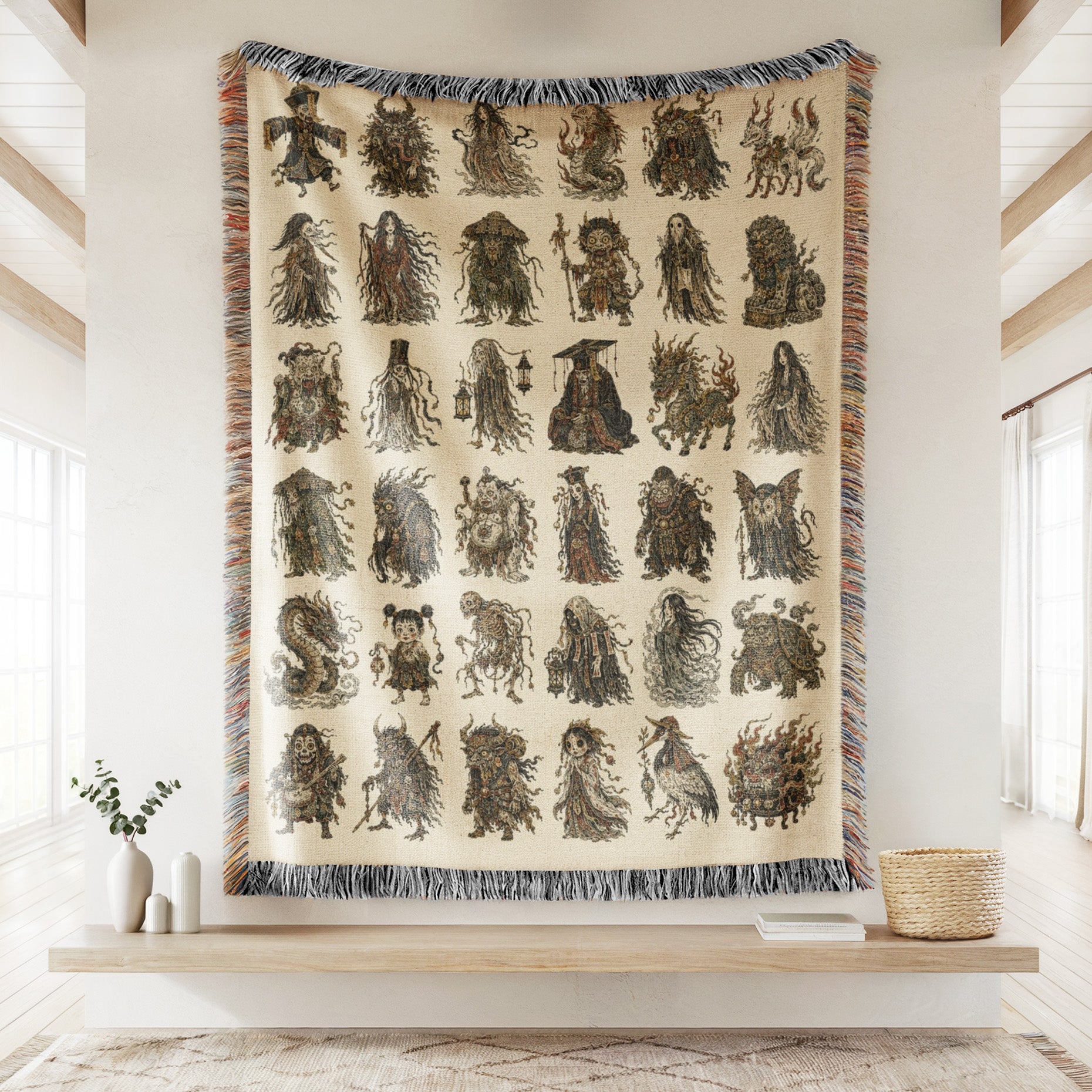 Cursed Folklore Bestiary Blanket Secondary image