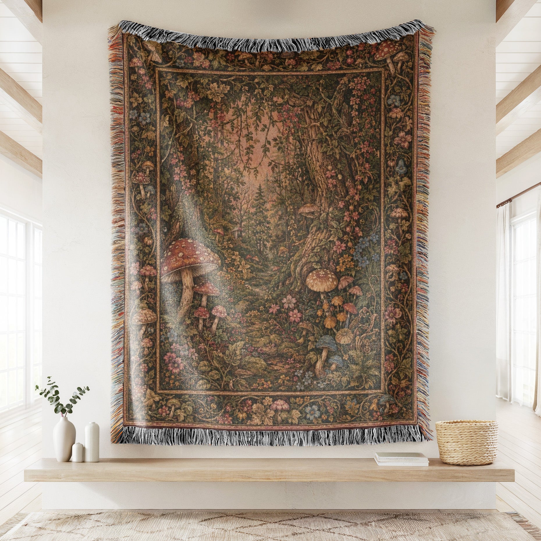 The Toadstool Hollow Blanket Secondary image