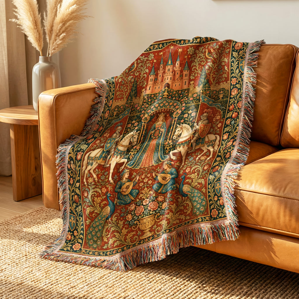 The Queen of the Rose Court Blanket