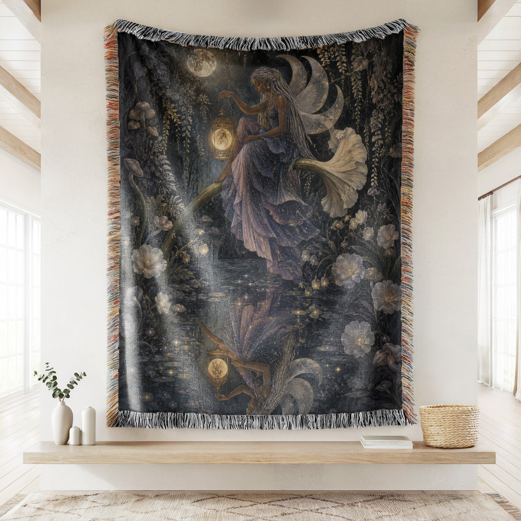 Moon Lantern Fairy Blanket