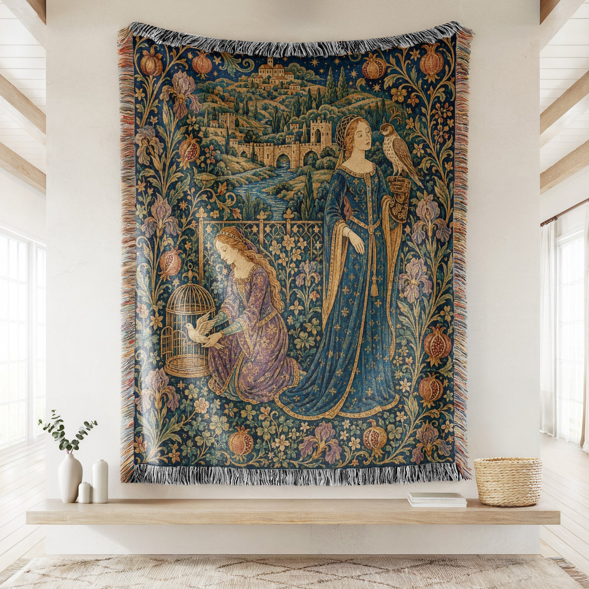 The Falconers of the Starry Vale Blanket