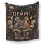 Gemini – The Twin Story Zodiac Blanket