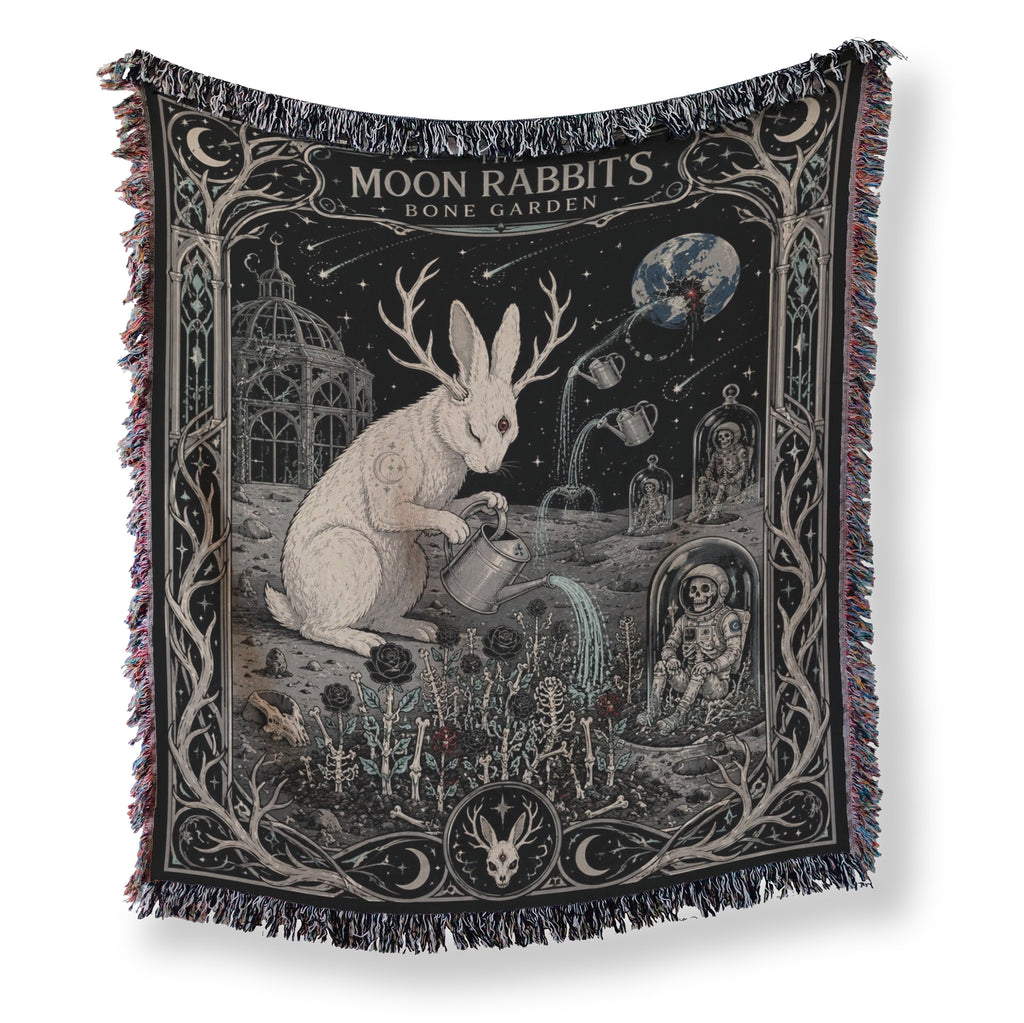 The Moon Rabbit's Bone Garden Blanket