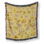 Sunny Book Lover Pattern Blanket