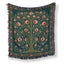 The Midnight Pomegranate Tree Blanket