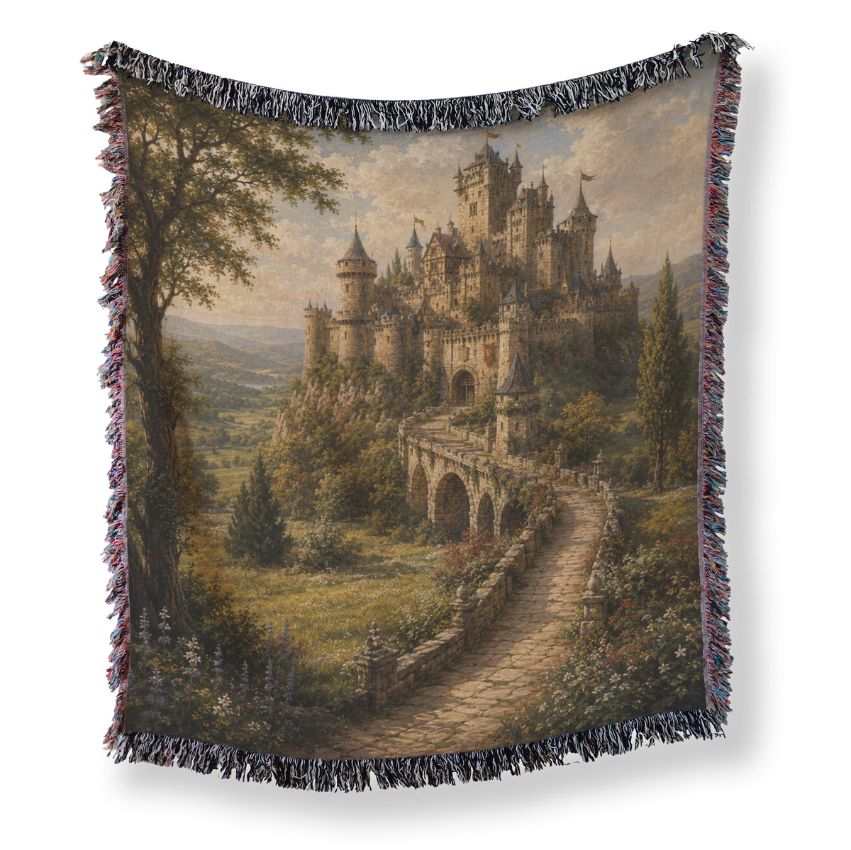 The Golden Valley Castle Blanket