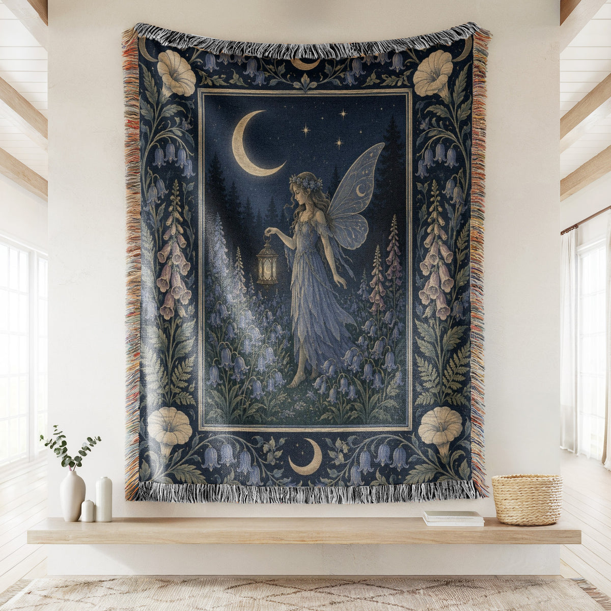 Bluebell Lantern Fairy Blanket