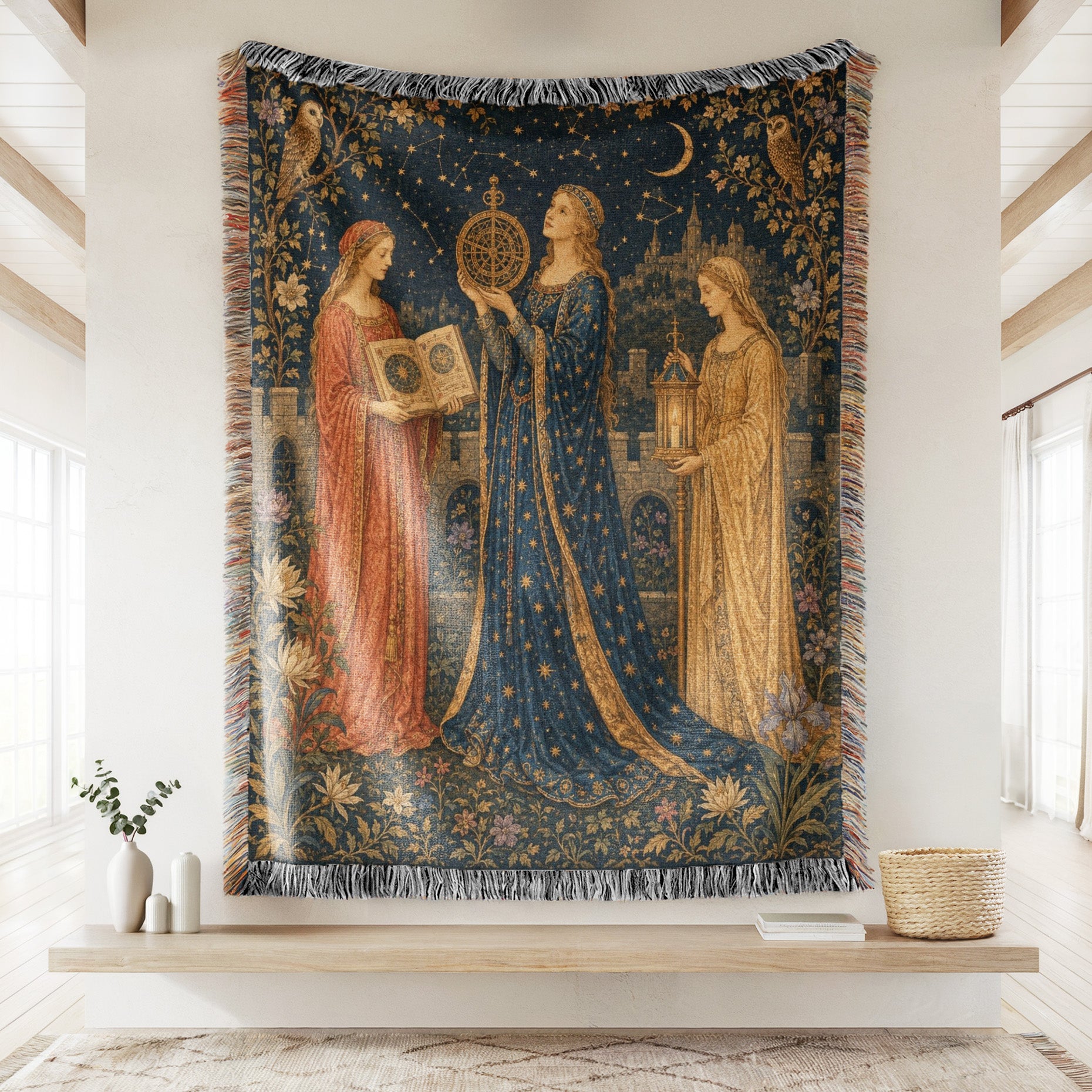 The Astrologers of the Moon Court Blanket Secondary image