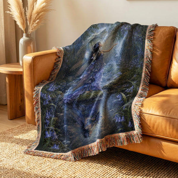 Bluebell Rain Fairy Blanket