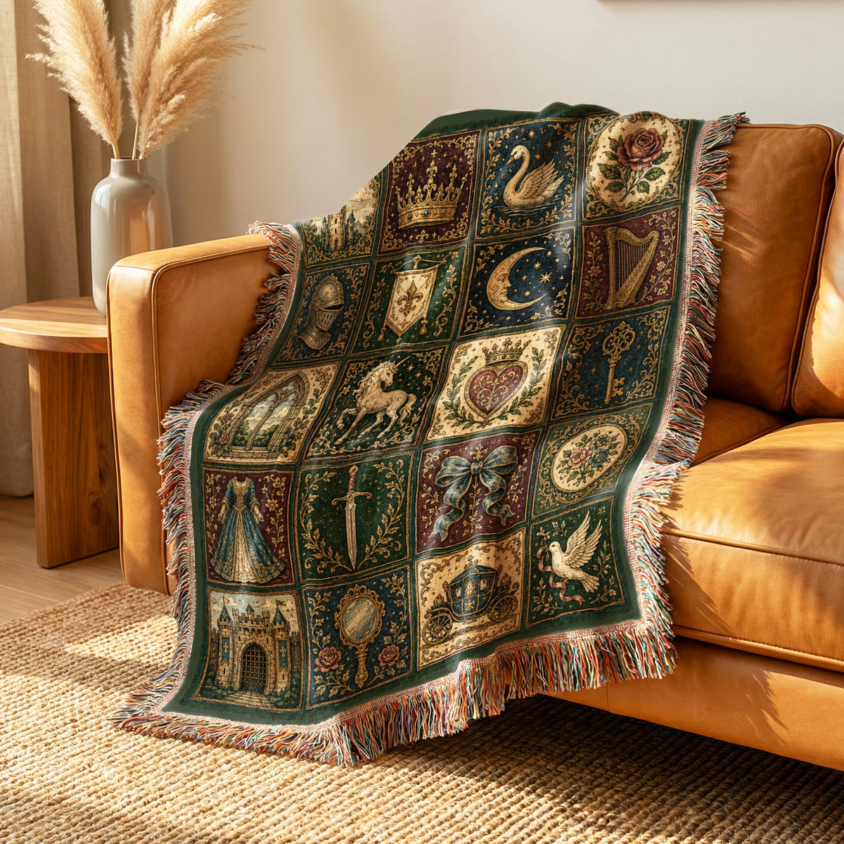 The Royal Court Patchwork Blanket