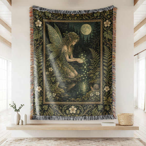 Forest Firefly Fairy Blanket