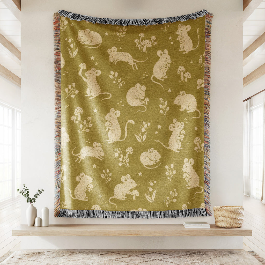 Meadow Mouse Blanket