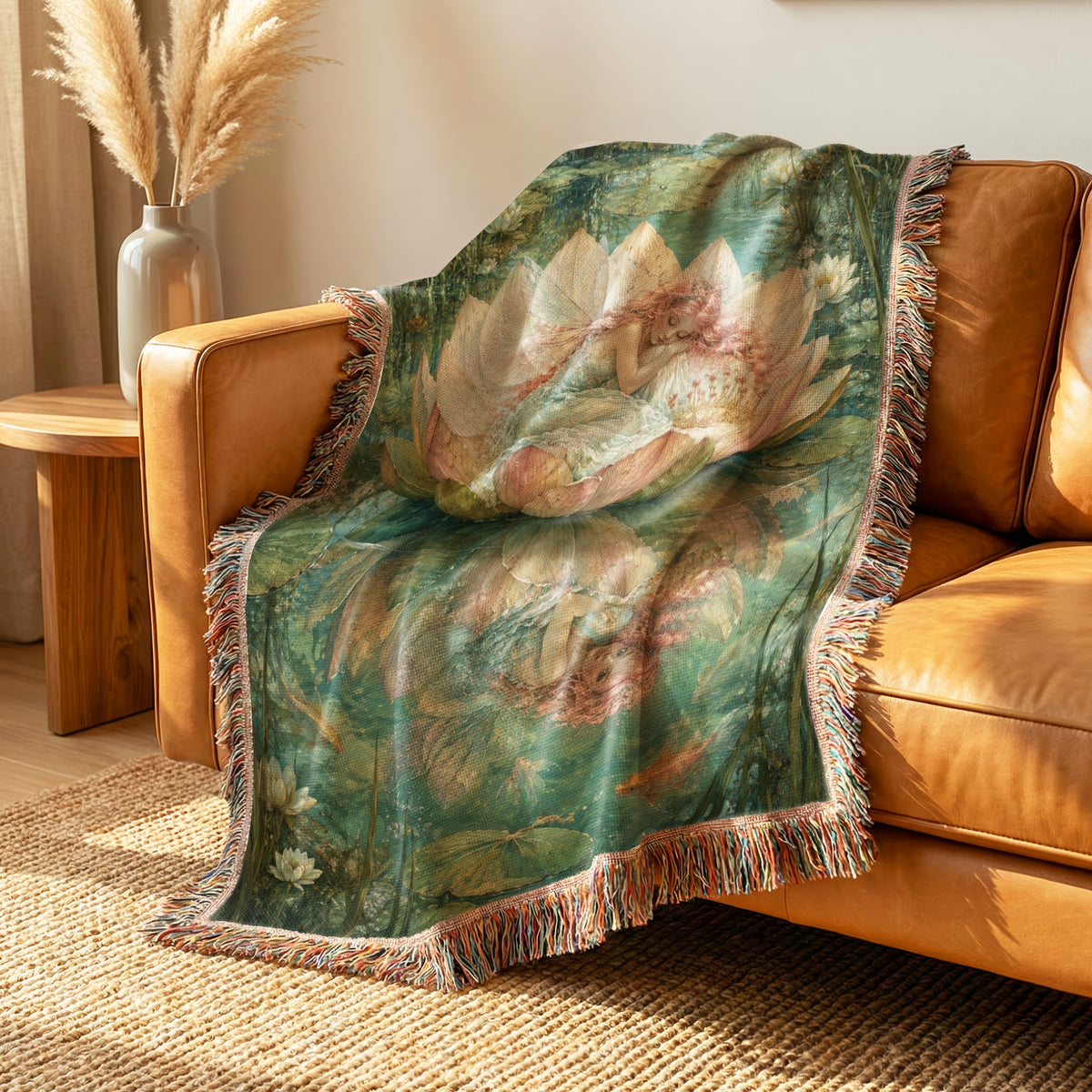 Sleeping Water Lily Fairy Blanket