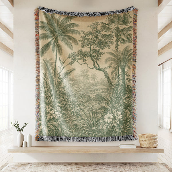 The Faraway Jungle Blanket