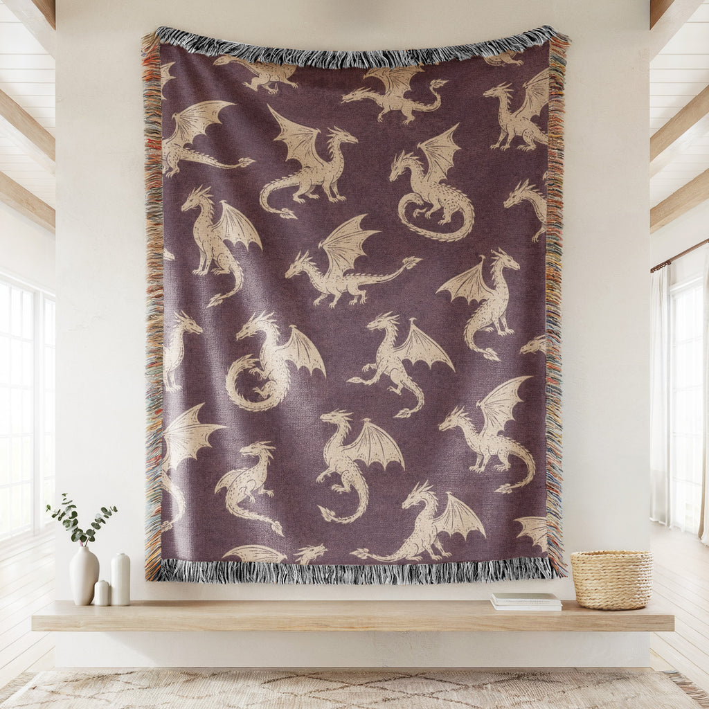 Vintage Dragon Blanket