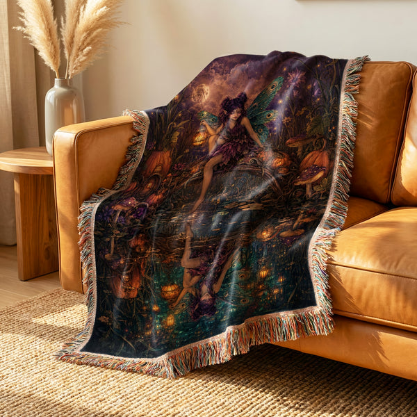 Pumpkin Pond Fairy Blanket