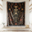 Aries Celestial Skeleton Blanket