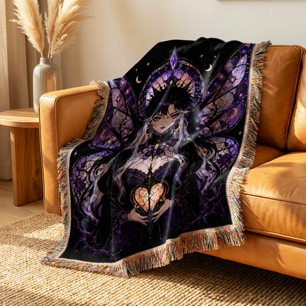 Amethyst Gothic Fairy Blanket