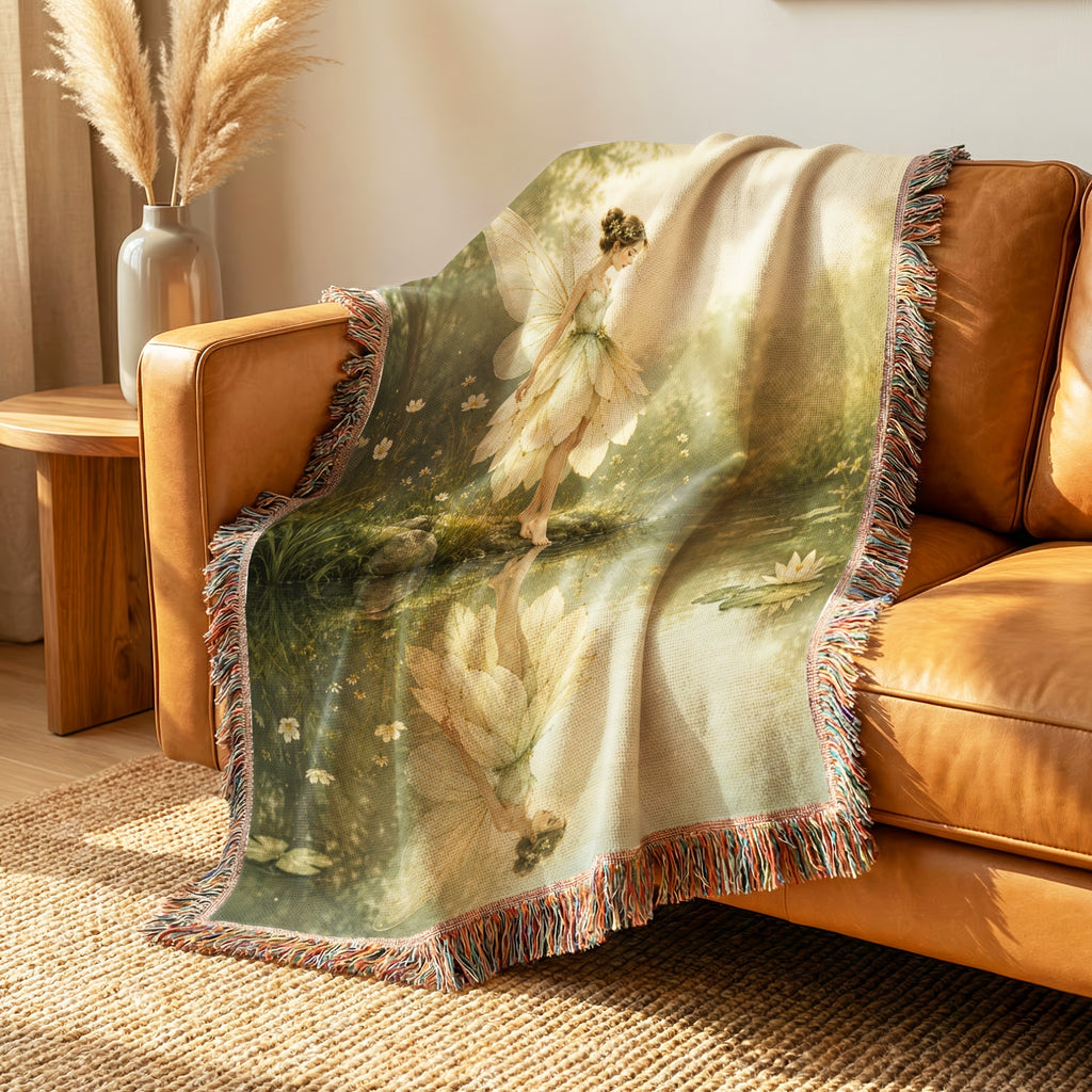 White Meadow Fairy Blanket
