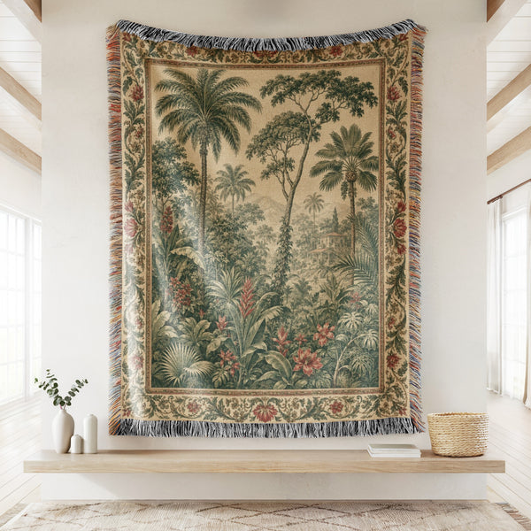 The Heritage Palm Garden Blanket