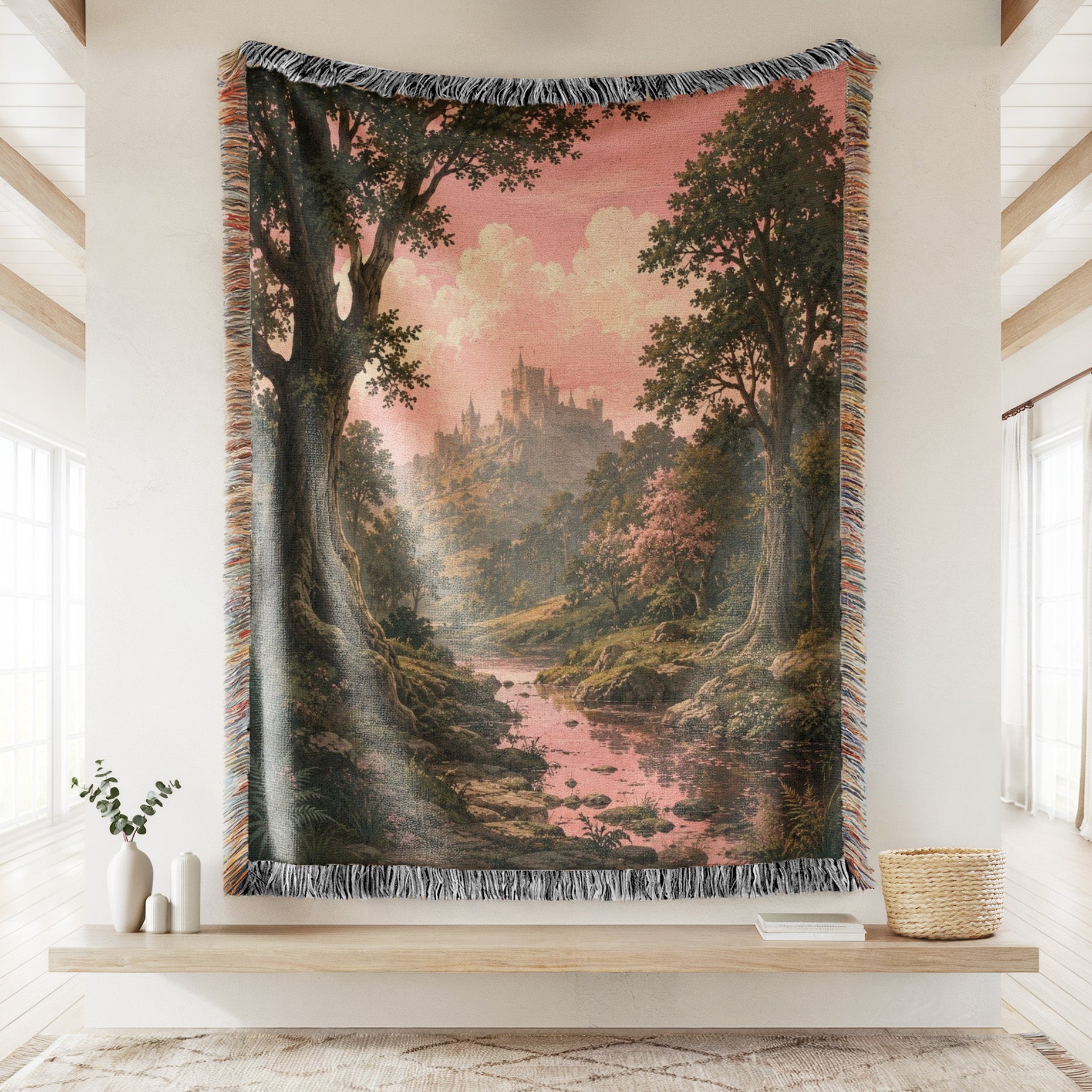 Rosewater Castle Blanket Secondary image