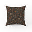 Serpent & Moon Garden – Gothic Botanical Pillow