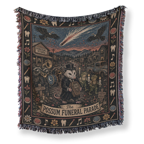 The Possum Funeral Parade Blanket